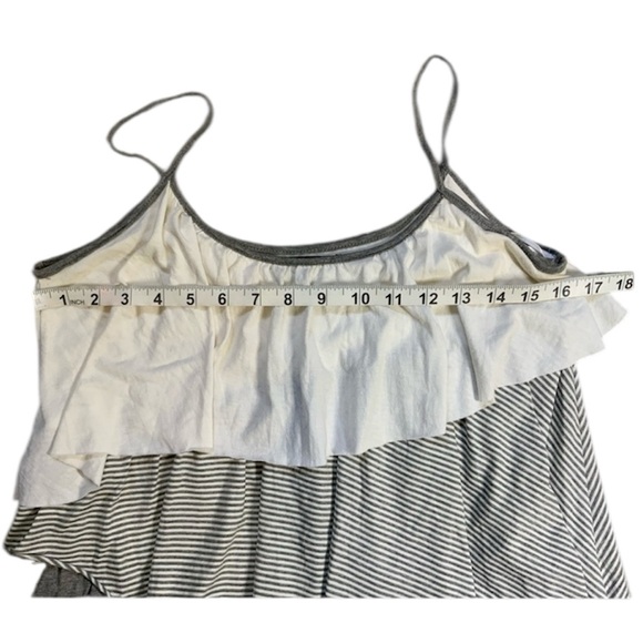 Target Apparel Asymmetrical Ruffle Tank - Picture 2 of 6
